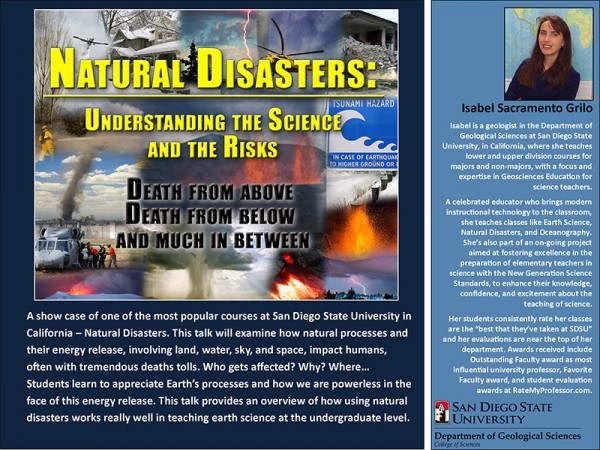 Isabelle ScramentoGrilo Natural Disasters Flyer