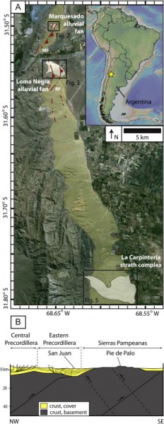 Location of detailed study areas