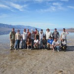 Students in Death Valley