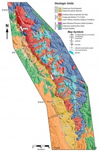 Map from Giovanni et al Tectonics 2010 