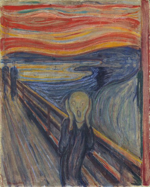 Edvard Munch’s The Scream (GiorgioMorara – stock.adobe.com)